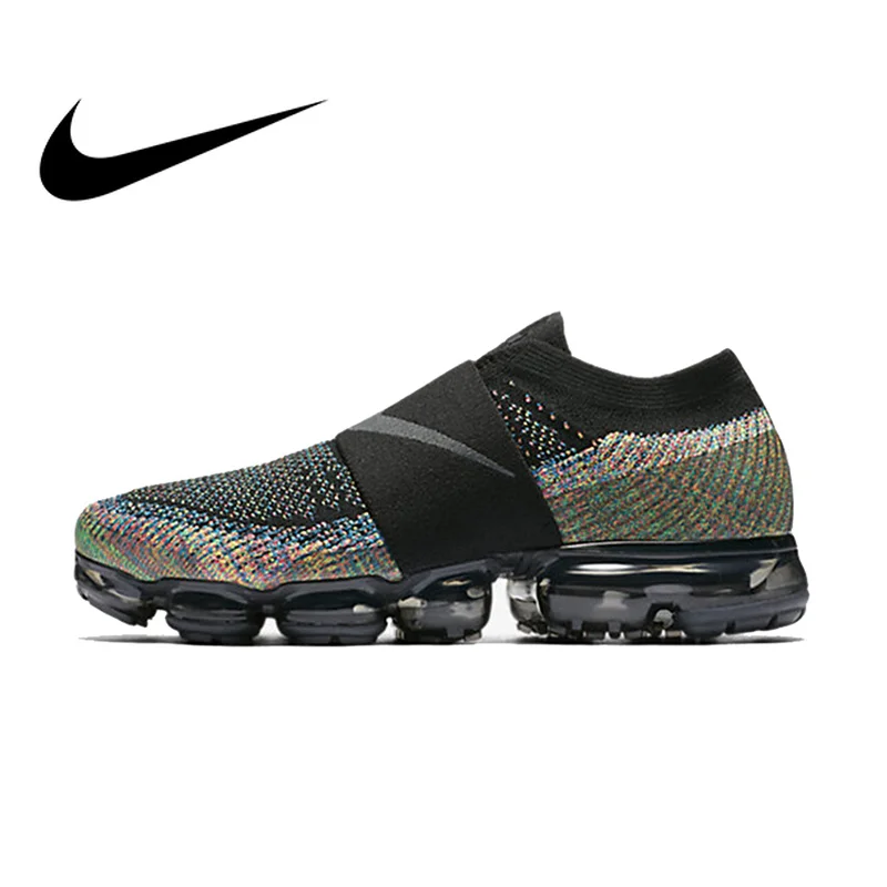 Оригинальные аутентичные Nike Женская обувь Air Vapor Max FlyLine Радужная подушечка подушки удобные кроссовки Спорт на открытом воздухе AA4155