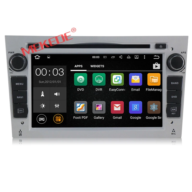 Cheap Android 7.1 Quad core HD 1024*600 screen 2 DIN Car DVD GPS Radio stereo For Vauxhall Opel Astra H G J Vectra Antara Zafira Corsa 3