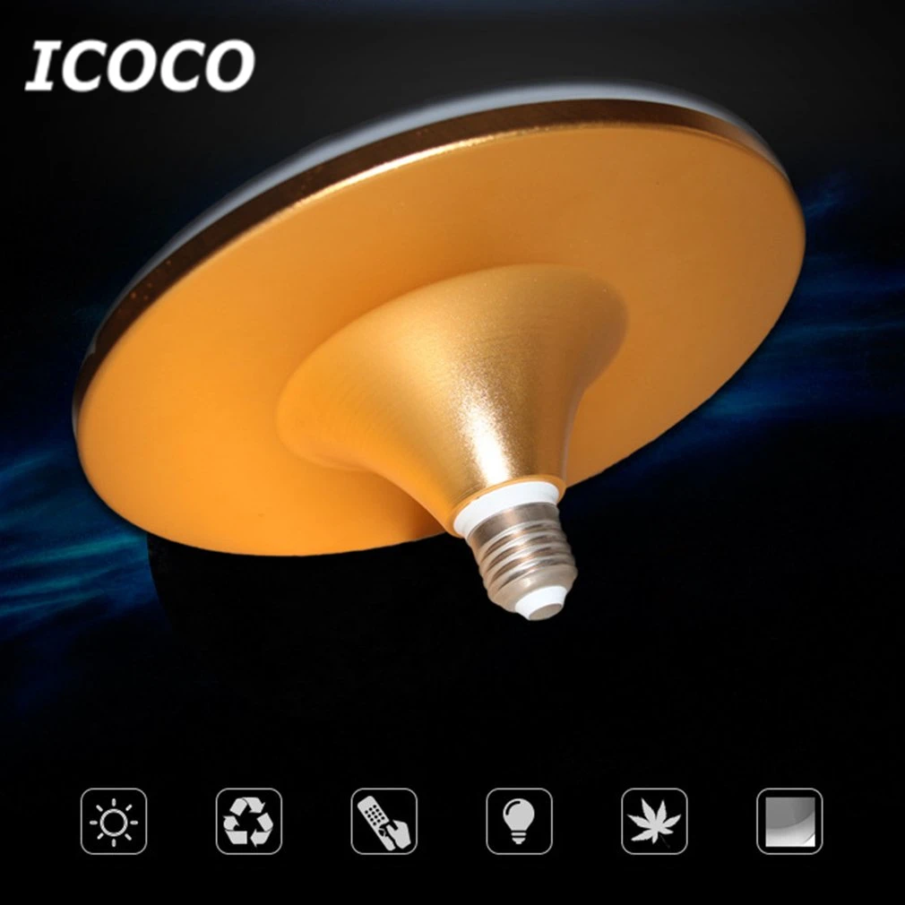 

ICOCO 15/18W/24W/36W Ultra-thin Round Shaped Aluminum Energy-saving Light Lamp Waterproof Dustproof Anti-mosquito Lamp Wholesale
