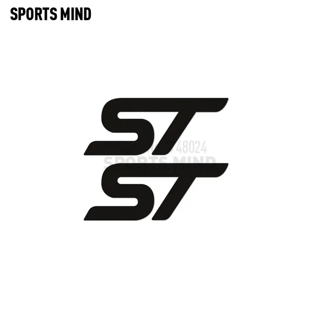 2 Pieces Customization Car-styling For Opel Seat Toyota Kia Ford Focus Renault Hyundai Fiesta St Car Stickers Decal Accessories 2