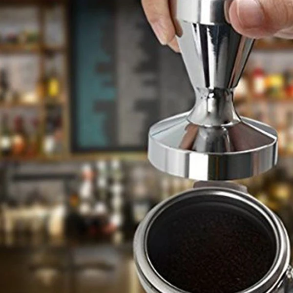 

Coffee Tamper Powder Hammer Pressure Coffee Press Espresso Tamper Barista Tool Hammer Coffee Pressure Bar 57.5Mm