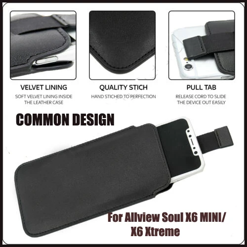 Чехол из искусственной кожи для Allview Soul x6 mini xtreme Pull Tab | Мобильные телефоны и