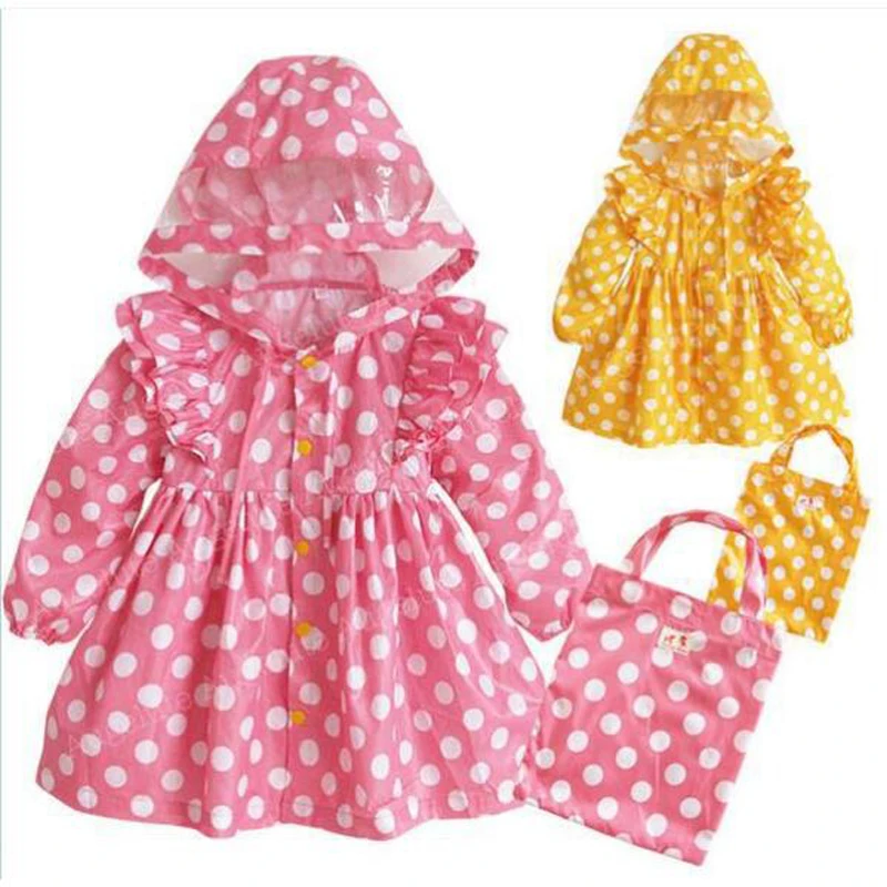 Raincoat Child Fashion Rain Coat baby Rainsuit Children Raincoat 2017