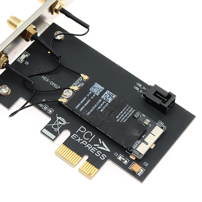Адаптер беспроводной AC 1750M двухдиапазонный PCI E bcm9360cs BT4.0 адаптер переменного тока