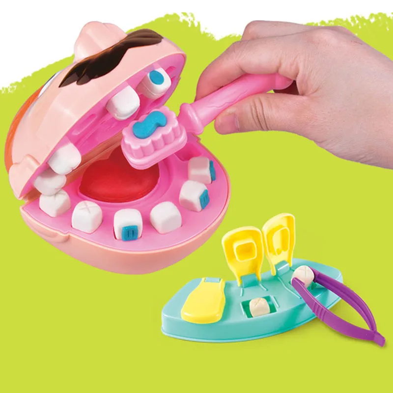 Игрушки доктора для детей, ролевые игры, игрушка, стоматологический проверка зубов, модель, набор, медицинский набор, ролевые игры, игрушки для раннего обучения
