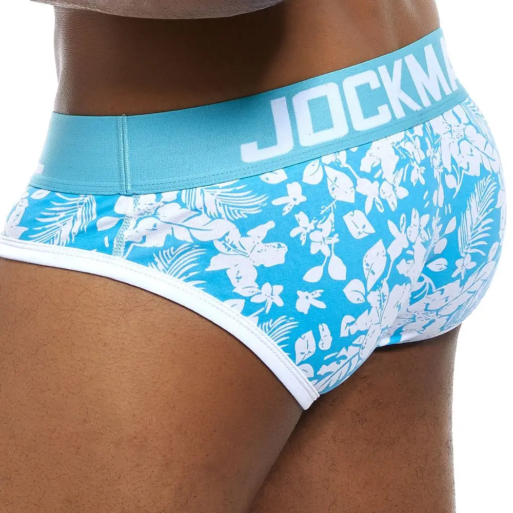 Мужское нижнее белье марки JOCKMAIL мужские сексуальные трусы с принтом бикини