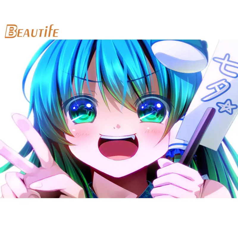 Новое поступление аниме TouHou Project плакат ткань Шелковый украшения дома настенный