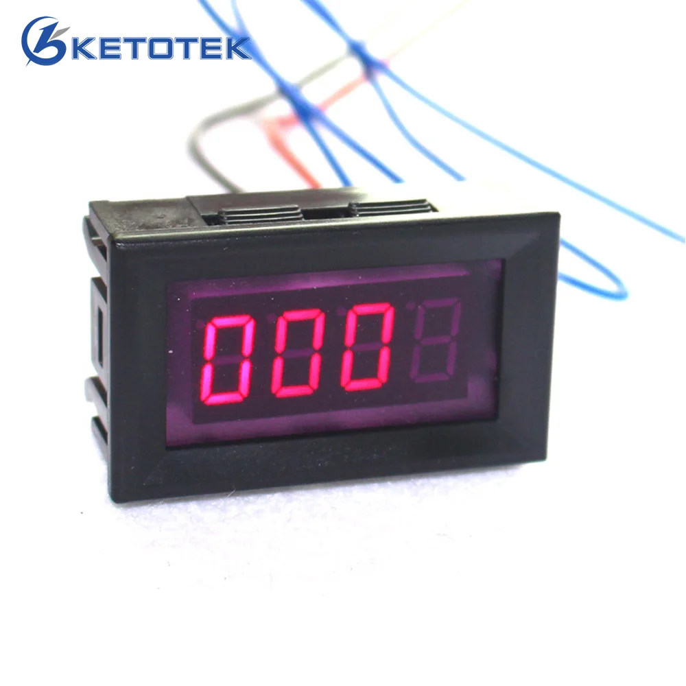 

Red Car Motorcycle Digital LED Tachometer Tacho Gauge Speed Meter Monitor