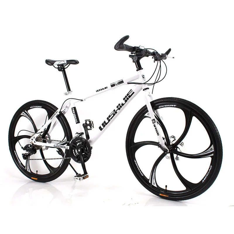 Cheap Mountain Bike Bicycle 26 Inch 27 Speed 6 Knife Bianchi Students Adult Student Man and Woman Multicolor 2019 New 0