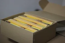 51 pairs/lot,Chamomile trumpet beewax ear candle,ear cone,with protective disc,Without Burning Smoke +CE approval,freeshipping