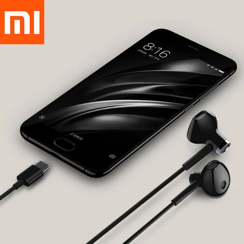 

Original Xiaomi Hybrid DC In-Ear Earphone USB Type C Wired Control MEMS Microphone Earphone For Samsung Huawei Mi 8 9 SE A1 6