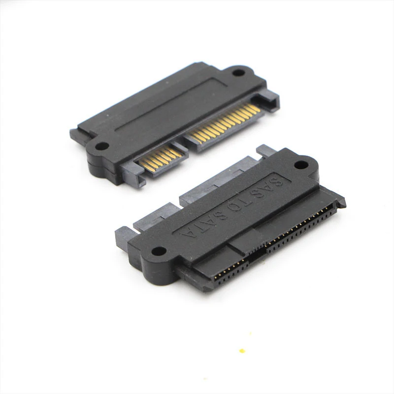 

Professional SFF-8482 SAS To SATA 180 Degree Angle Adapter Converter Straight Head for Motherboard/SAS Hard Drive