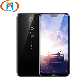 Перейти на Алиэкспресс и купить global nokia 6.1 plus mobile phone 4g lte 4gb ram 64gb rom 5.8дюйм. snapdragon 636 octa core fingerprint android phone