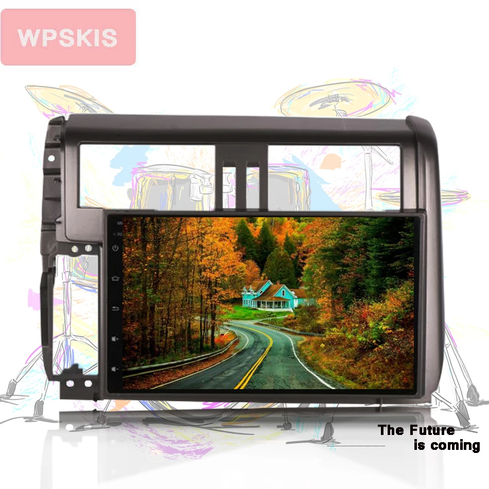 

Android 9.1 4G RAM Car DVD multimedia player GPS map Radio Wifi for Toyota Prado Land Cruiser 150 2010 2011-13 autoradio video