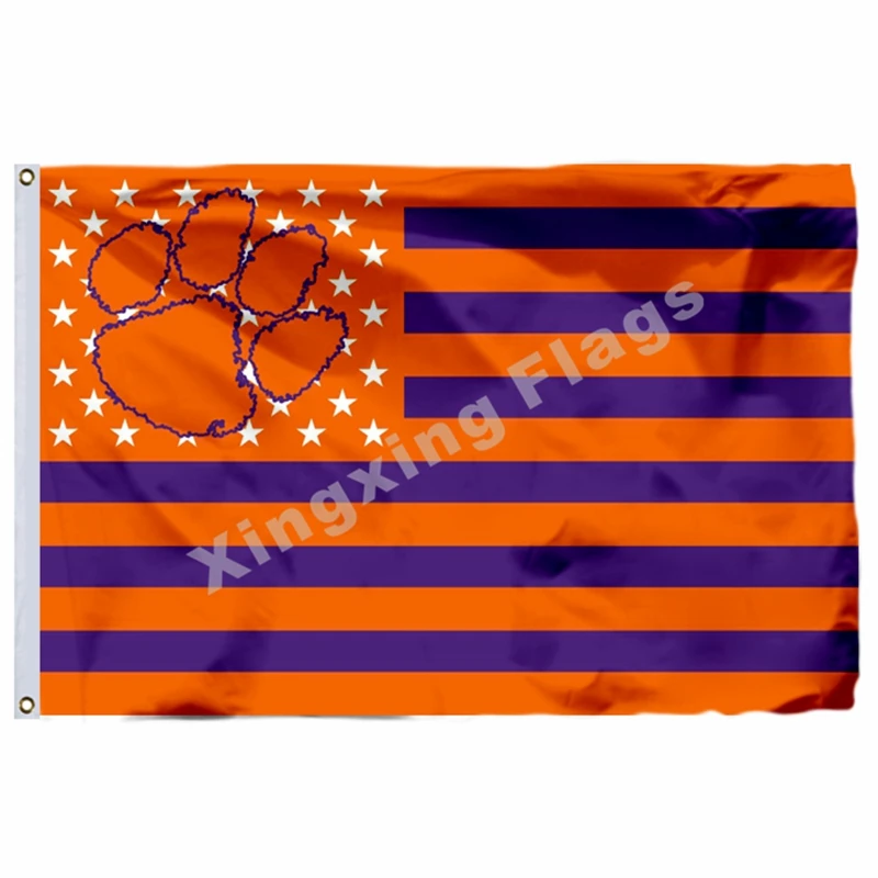 Details About Clemson Tigers South Carolina Gamecocks Ncaa Flag Banner 3x5ft Christmas Gift