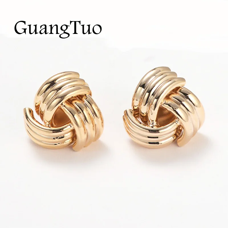 EK2205 трендовые маленькие металлические круглые серьги-гвоздики для женщин, серьги из пряжи, модные геометрические серьги-гвоздики, ювелирное изделие