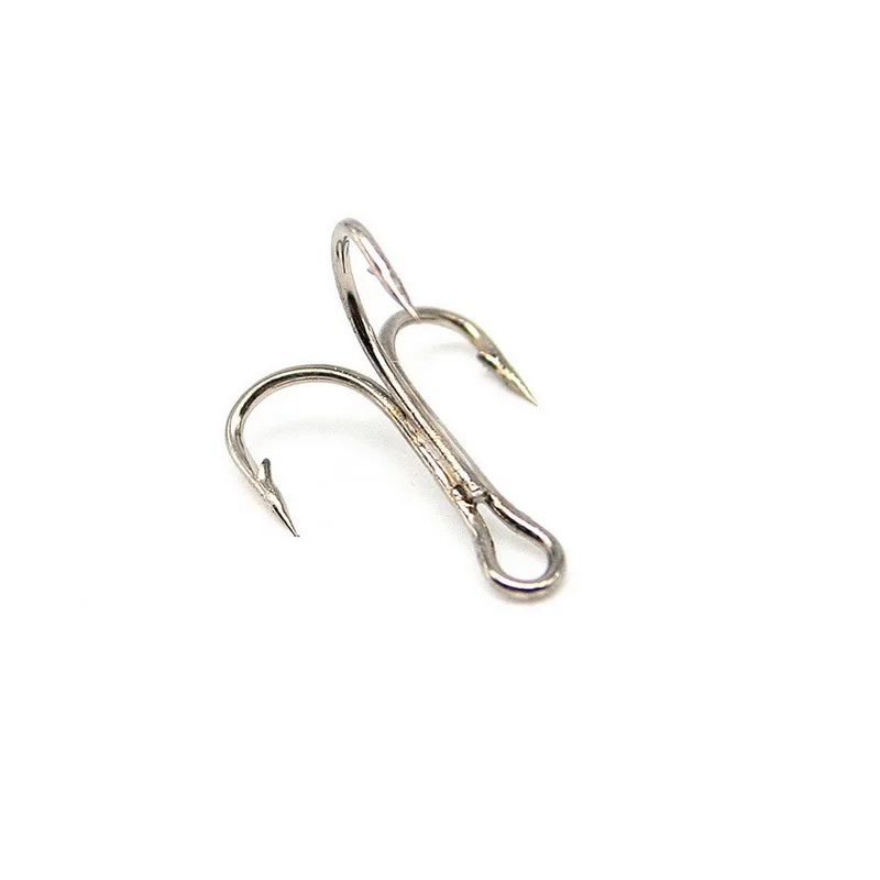 10pc/lot 9 Fishing Hooks Stainless steel High Quality Silver Jig Big