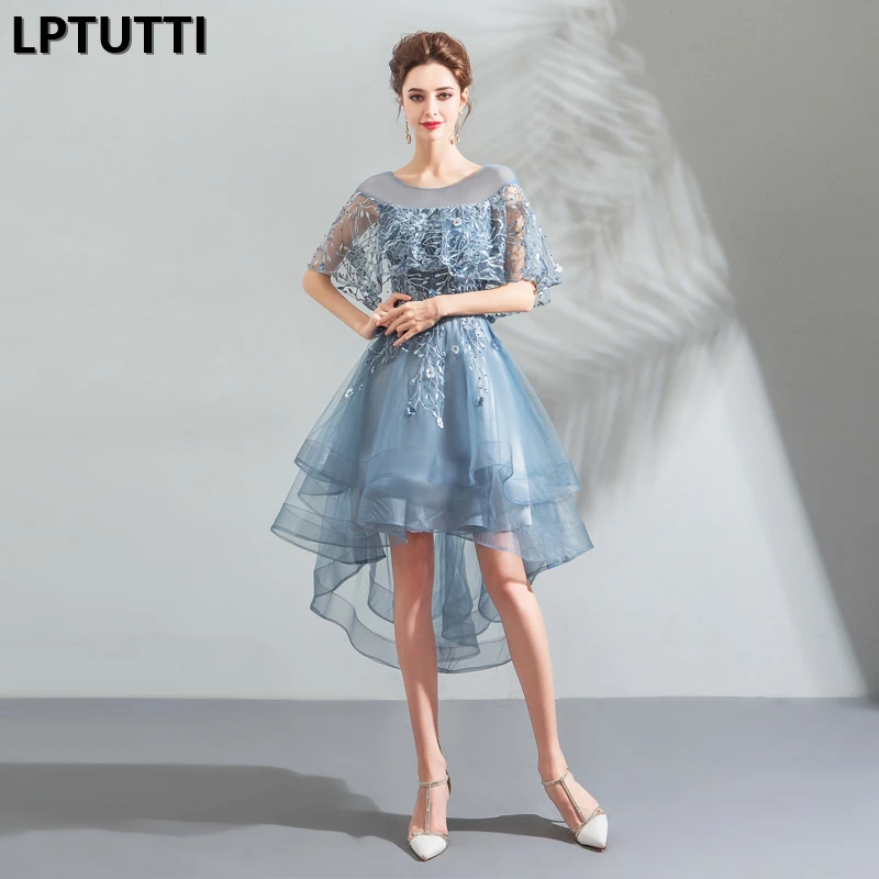 

LPTUTTI Beading Embroidery New Sexy Woman Social Festive Elegant Formal Prom Party Gowns Fancy Short Luxury Cocktail Dresses