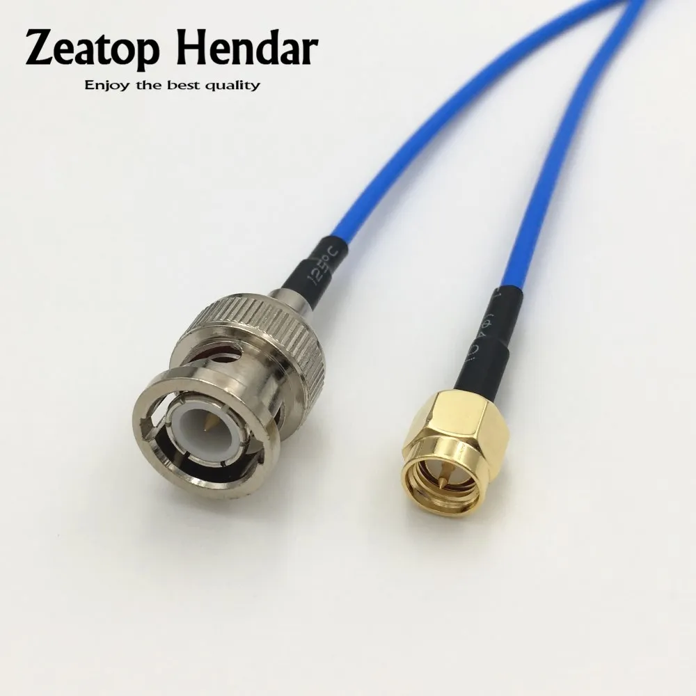 BNC Bulkhead Female to UHF PL259 Male 50Ω RG316 Coax Low Loss Jumper RF Cable