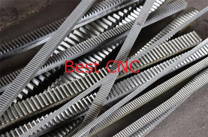 

2Pcs/lot 1 Modulus rack and pinion Gear Rack steel 12*12*1000mm + 2Pcs 1M 17teeth pinion gear cnc rack gear 1 modulus