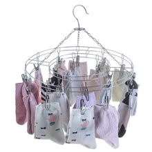 BF040 сушилка из нержавеющей стали, бытовая вешалка для одежды, прочный мульти-зажим, нижнее белье, носки, ветрозащитная вешалка для одежды 20*35 см BF040 сушилка из нержавеющей стали, бытовая вешалка для одежды, прочный мульти-зажим, нижнее белье, носки, ветрозащитная вешалка для одежды 20*35 см