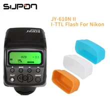 Viltrox JY-610N II I-TTL на Камера ЖК-дисплей panal Вспышка Speedlite с 3 шт. Вспышка Диффузор для Nikon Камера D7100 D800 D5300