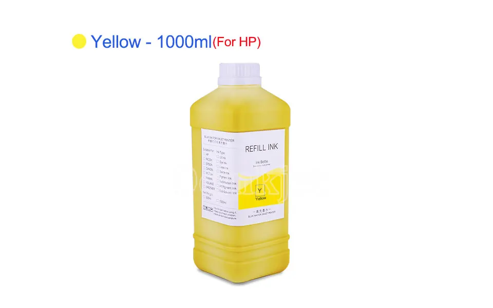 1000ml/Bottle For HP 70 72 Pigment Ink For HP T610 T620 T770 T790 T795 T1100 T1120 T1200 T1300 T2300 Z2100 Z3100 Z3200 Z5400