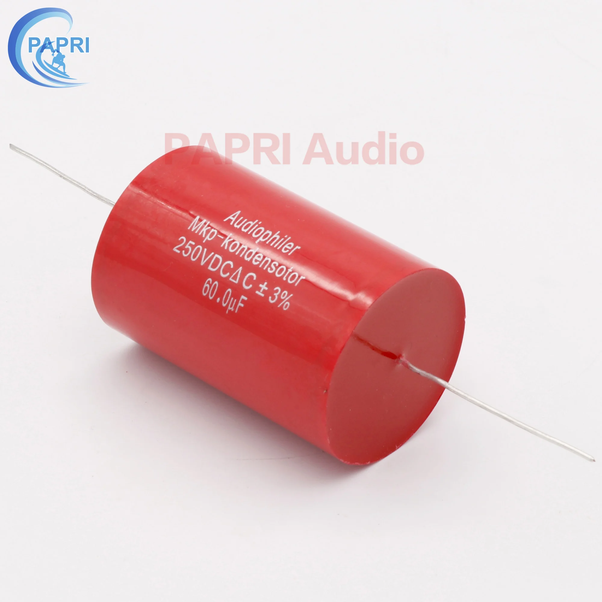 PAPRI 60 мкФ 250VDC осевой MKP DIY конденсатор уровня звука для HiFi трубочные гитарные усилители лот/1 шт