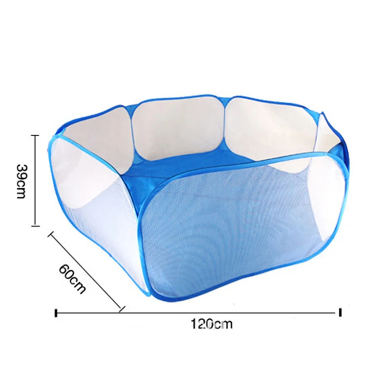 Play Tent Toy Ocean Ball Pool Pit Soft House Transparent Gauze Foldable Portable Indoor Outdoor Toys For Children Kids Baby