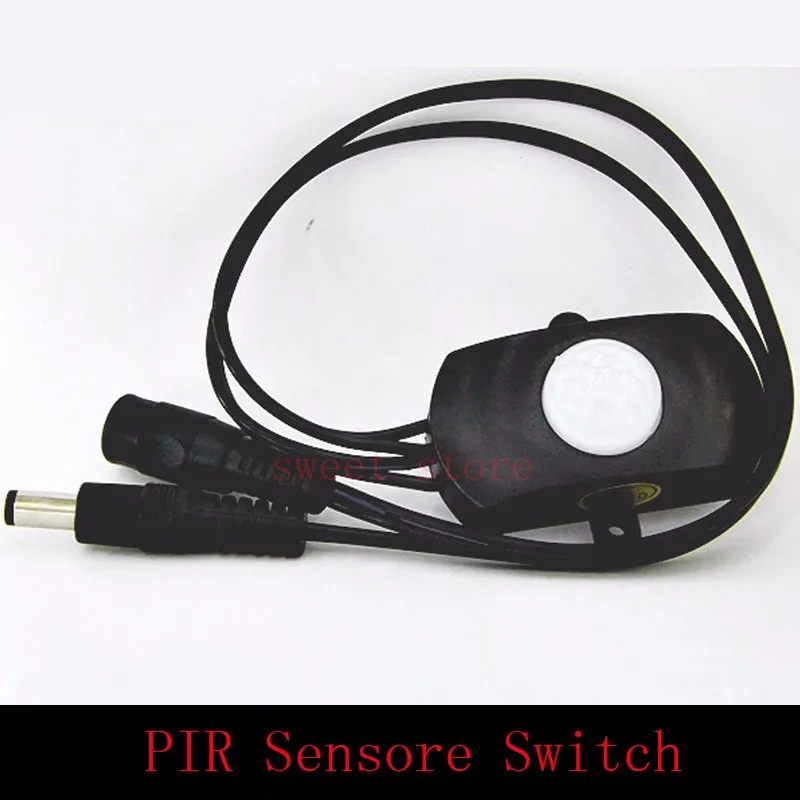 Hot LED PIR infrared body sensor switch DC5-24V 4A online induction time is adjustable controller 1pc (5)