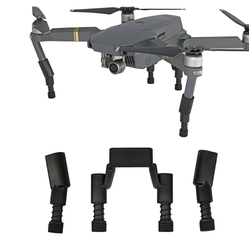 

Landing Gear Kits for DJI Mavic Pro Platinum Drone Protector Guard Heightened Extend Leg feet with Spring Shockproof Spare Parts