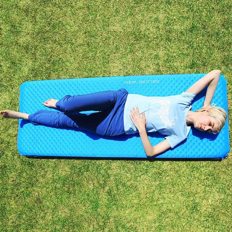 

KingCamp Damp-proof Self-Inflating Camp Pad Lightweight Durable Oxford PVC Coating Mat for Outdoor Camping Backpacking Hiking