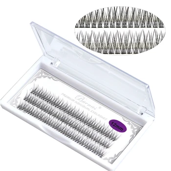

New 0.07C Fishtail Curl Volume Eyelashes Extension Beauty Salon Curl Professional Grafting Eyelash Individual Extensions Tools