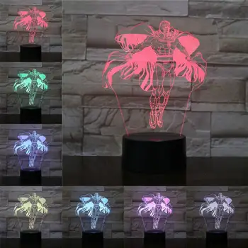 

Wolverine Magneto X-Men 3D Touch Lamp RGB Night Light LED Bulb Multicolor Holiday Christmas Xmas Gifts For Children Home Deocr