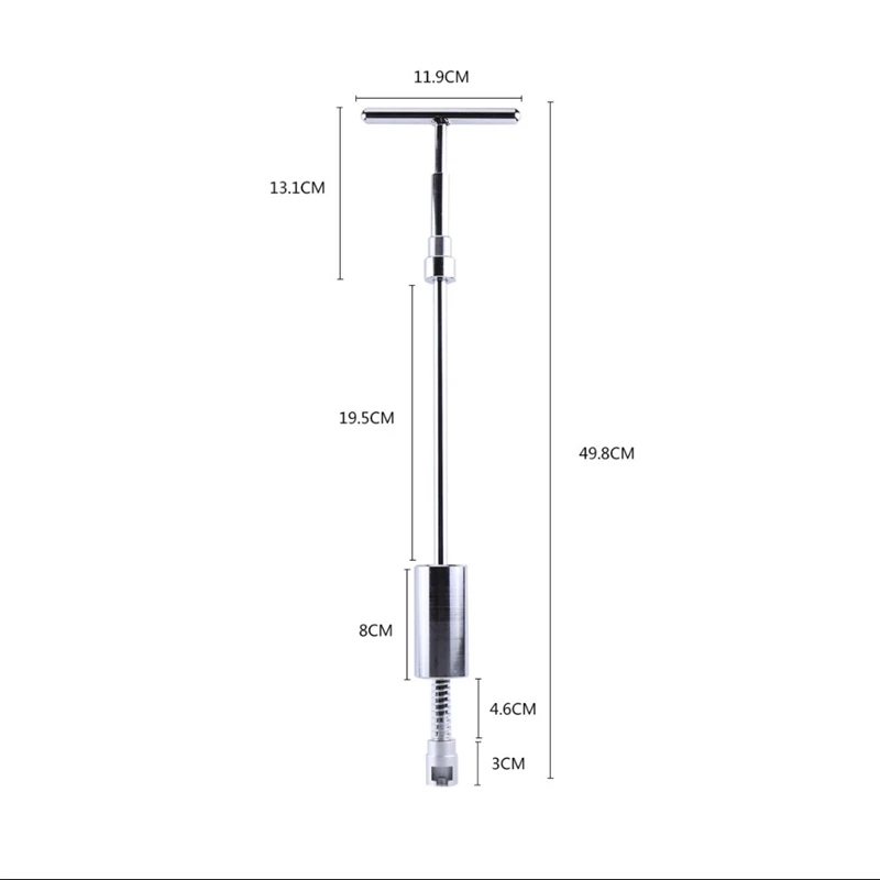 XZANTE Hot Paintless Dent Repair Hail Removal T Bar Slide Hammer+18pcs Glue Puller Tabs Nin Hand Tools Kit