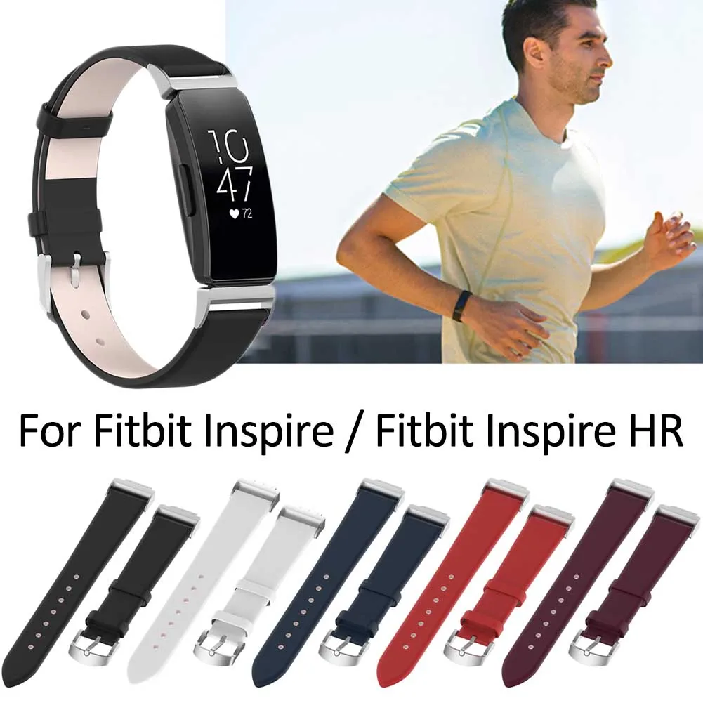 Подлинный кожаный браслет для часов Ремешок Для Fitbit Inspire/Fitbit Inspire HR фитнес-трекеры Высокое качество для часов