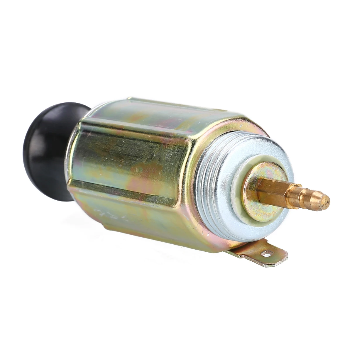 Mayitr 12V Brass Auto Car Cigarette Lighter Head Power Plug + Socket Assembly Set Universal 28mm Hole DC 12V