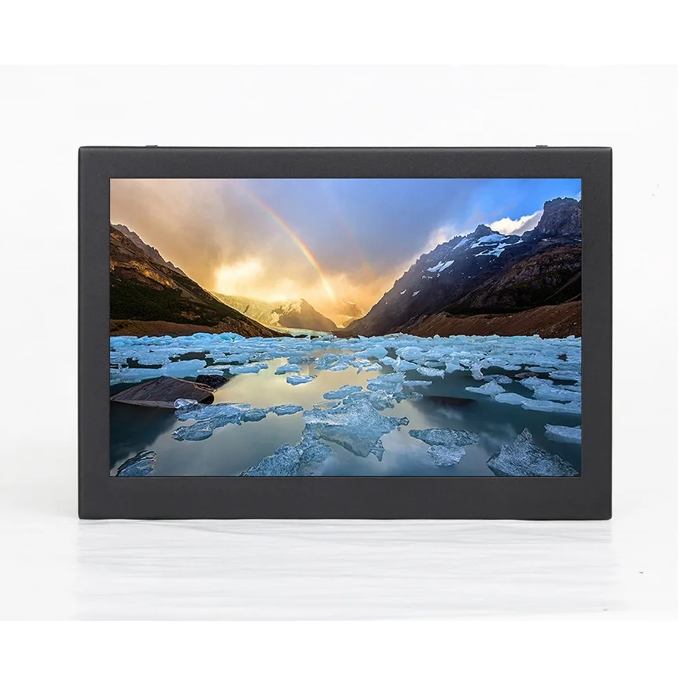 Wearson 8.9 Inch IPS Metal Frame 1920x1200 LCD Monitor VESA 75x75mm VGA&HDMI Input High Resolution 1610 For Raspberry Pi PC CCTV Camera WS902