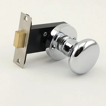 

Invisible lock lock Ke resistant background Ansuo single chrome interior door handles 5 ball lock American Pastoral color