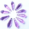 K9 Crystal Chandelier Pendants Prisms  (Free Ring) Multicolor Cut & Faceted Glass 36mm U-Icicle Drops For Cake Topper Decoration ► Photo 2/6