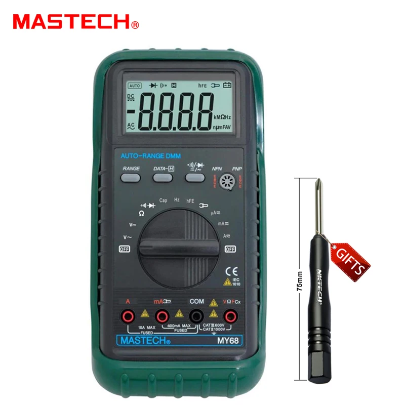 MASTECH MY68 Electronic font b measuring b font font b instrument b font handheld multimeter 3
