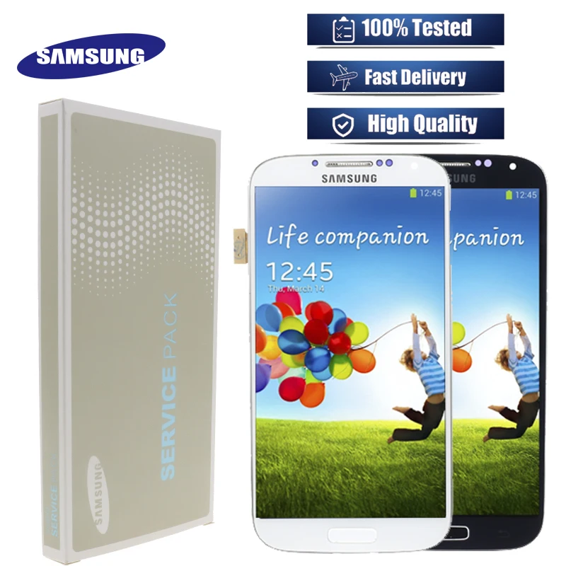 Супер AMOLED S4 ЖК-дисплей для samsung Galaxy S4 GT-i9505 i9500 i9505 i9506 i337 сенсорный дигитайзер замена экрана