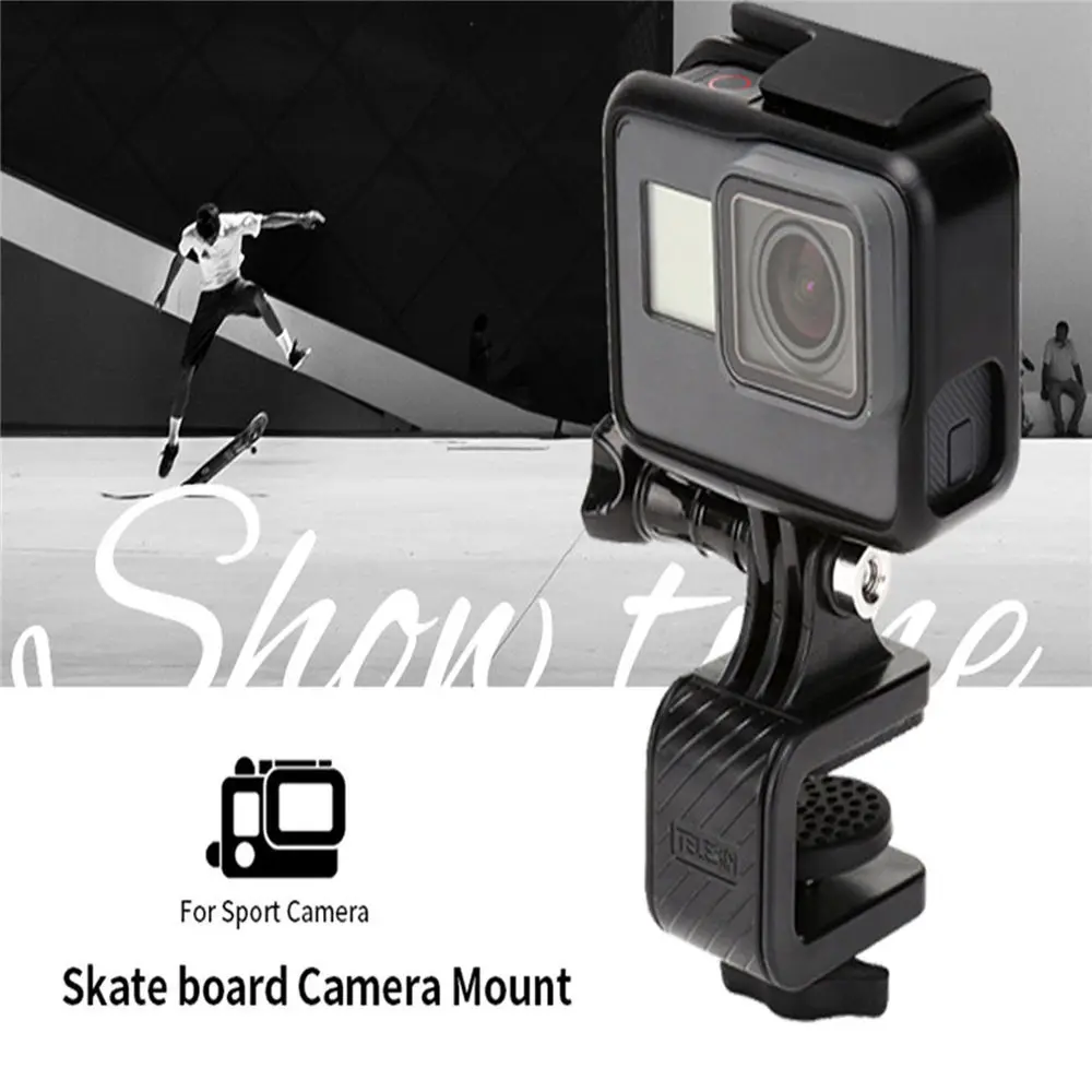 Surfboard Skateboard Mount action camera holder handle tripod for Gopro Hero 6 5 4 3 Xiaomi YI