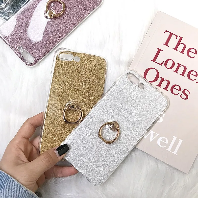 

360 Finger Ring Stand Case For Huawei P20 P9 P10 Pro Lite Plus Nova 2 Bling Kickstand Cover for Huawei P8 Lite Honor 8X 7X 7A 8C