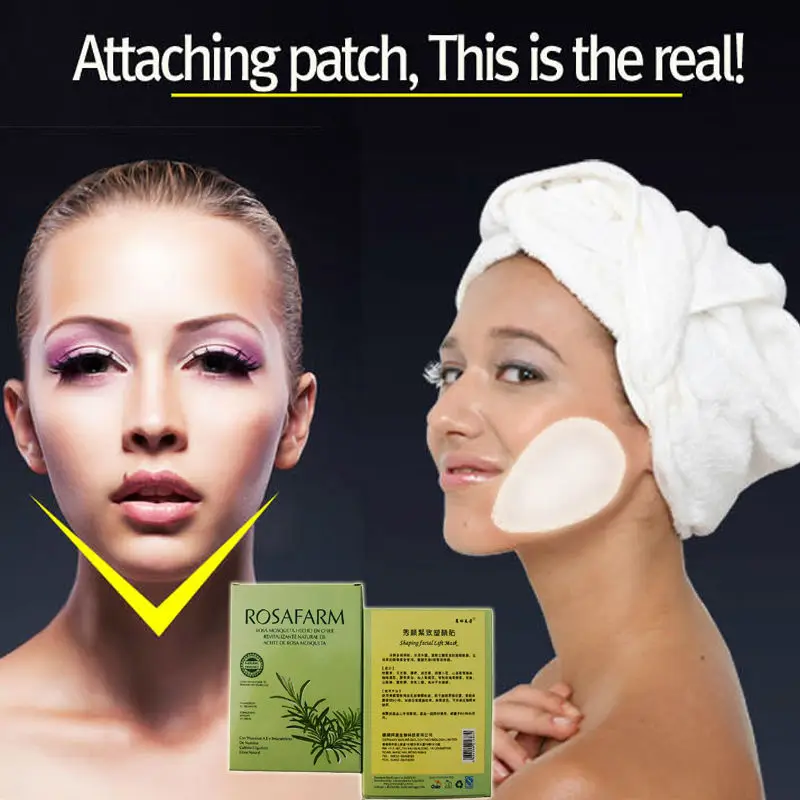 

12pcs/6bags face slimming pad patch face slimming cheeks swelling mitigation Detox Adhesive Sheet Wonderful face slimming patch
