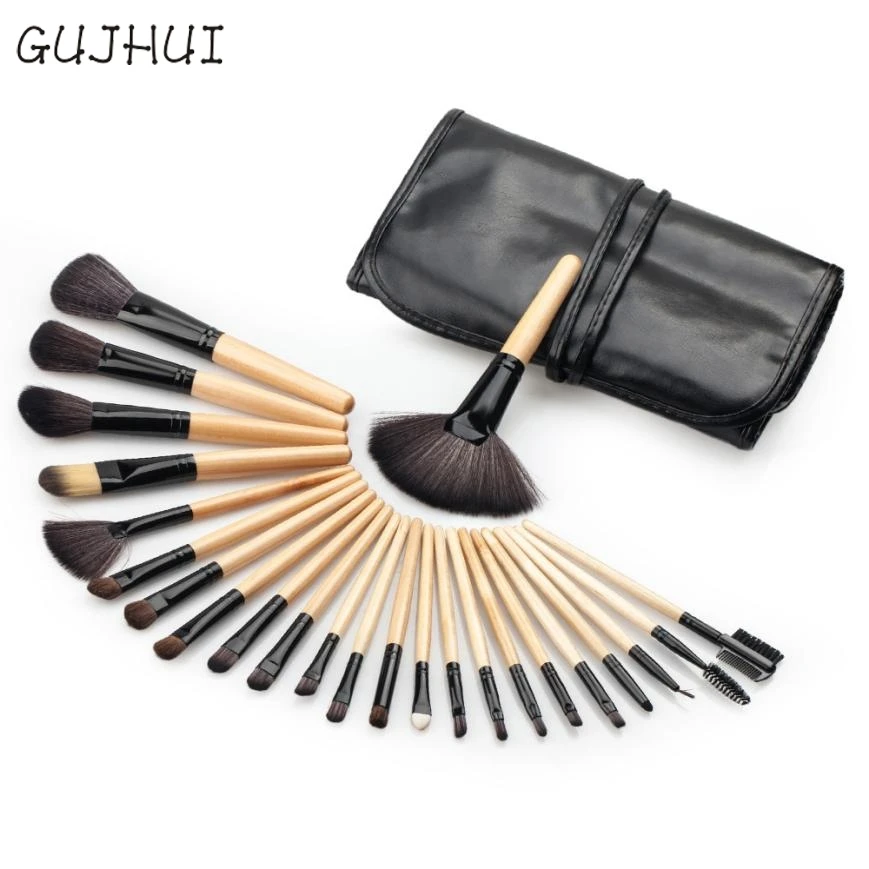 

Beauty Girl 24PCS Mini Make Up Power Foundation Eyebrow Eyeliner Blush Cosmetic Concealer Brushes Set Sep 5