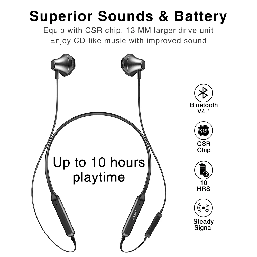 Sound intone H12 Bluetooth наушники Беспроводной для телефона Xiaomi iPhone спортивные