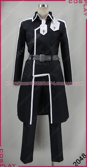 Sword Art Online Alicization Kirigaya Kazuto Kirito Cosplay Costume Custom Any Size 2048