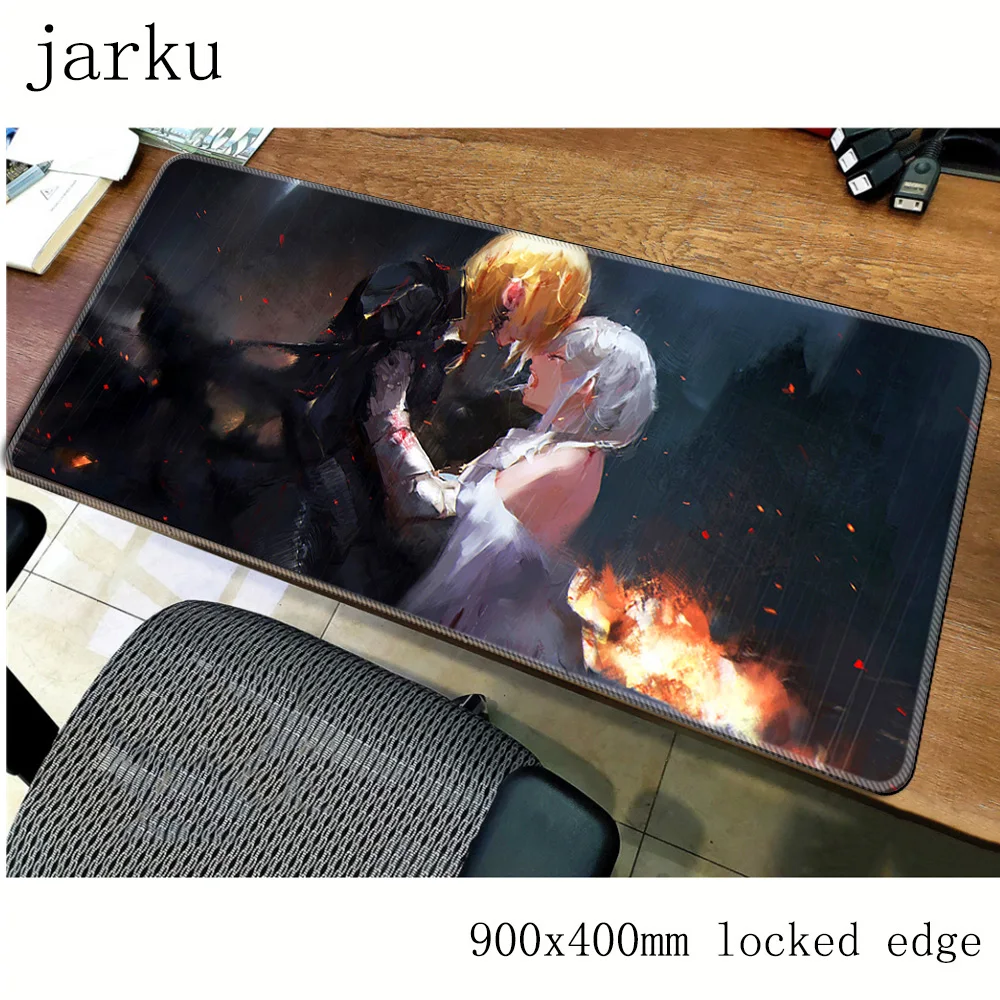 Игровой коврик для мыши Fate Saber 900x400 мм ноутбука большой игровой