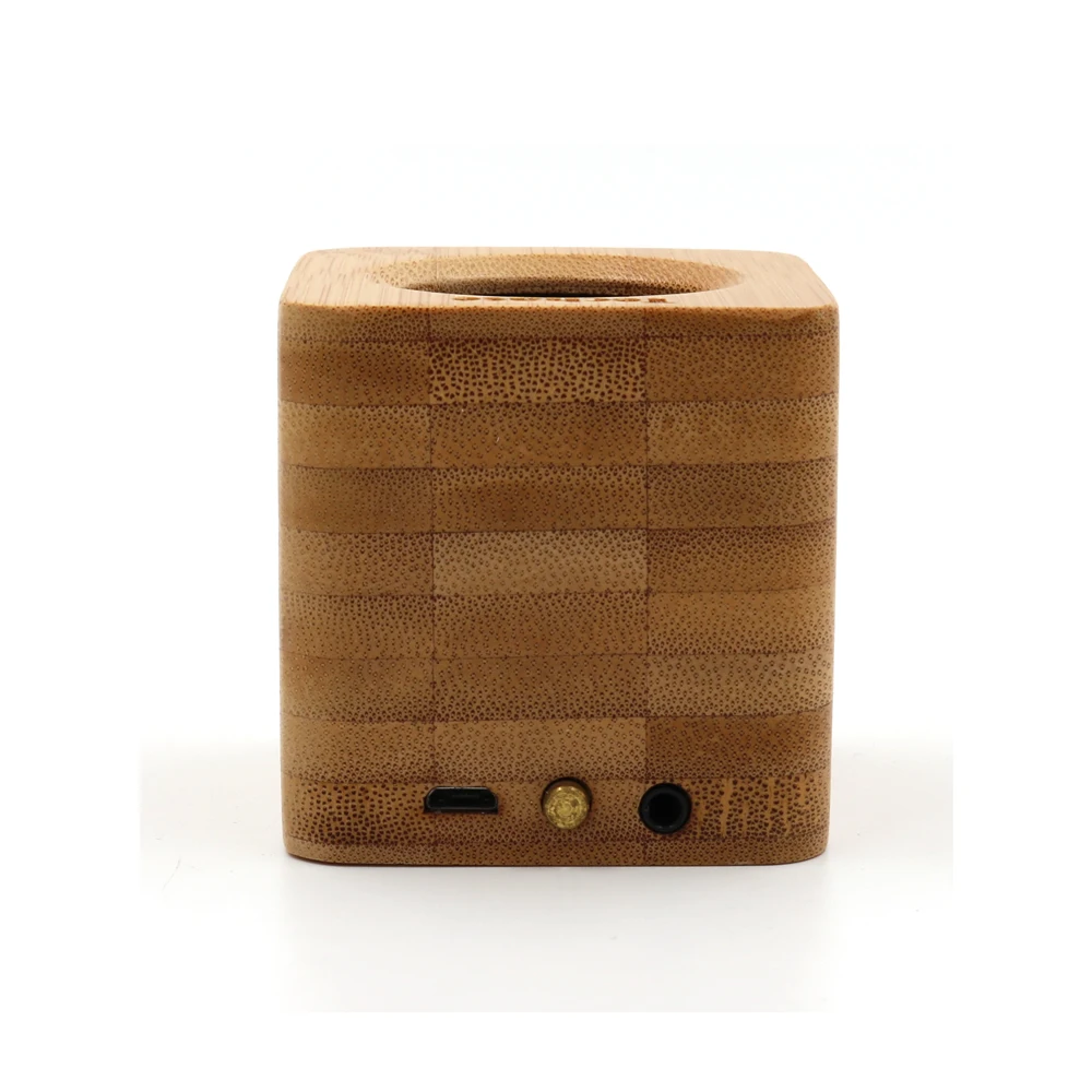 Techase A01 Bamboo Mini Bluetooth Динамик Беспроводной сабвуфер Портативный Компьютерные колонки Поддержка 3.5 мм линии в MP3 Caixa де сом